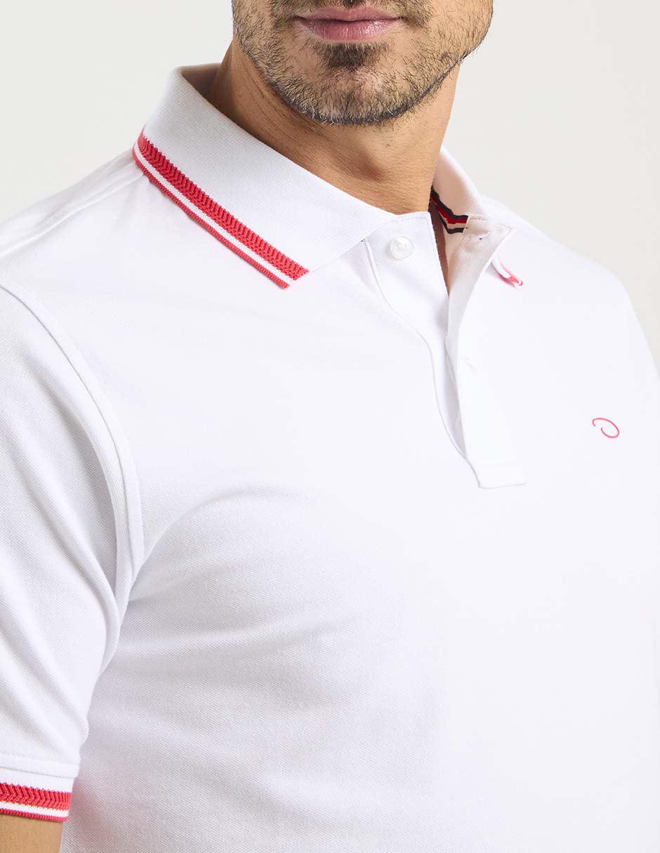 Playera tipo polo O De La Renta para hombre