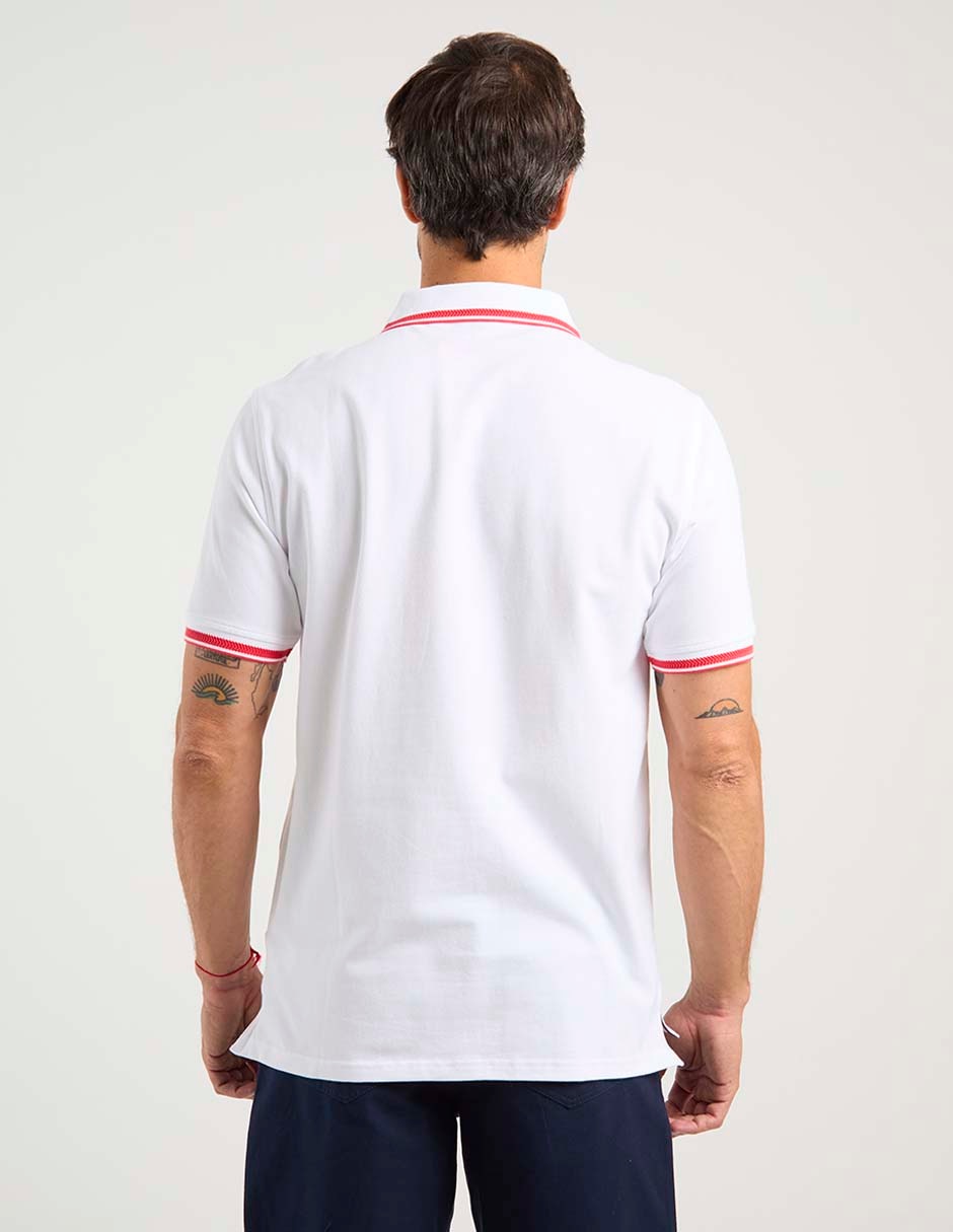 Playera tipo polo O De La Renta para hombre