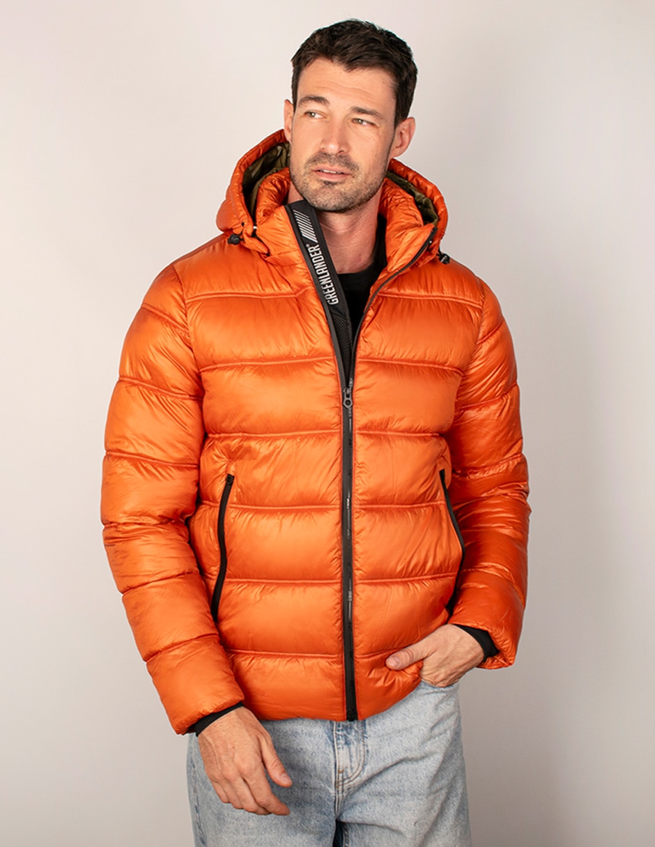 Chamarra acolchada greenlander capitonado para hombre