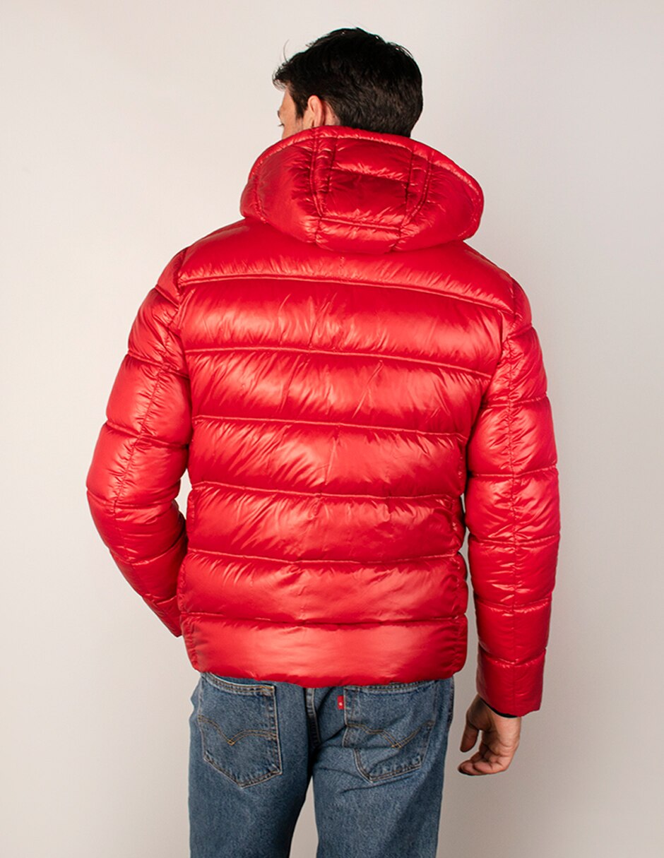 Chamarra acolchada capitonado para hombre 4