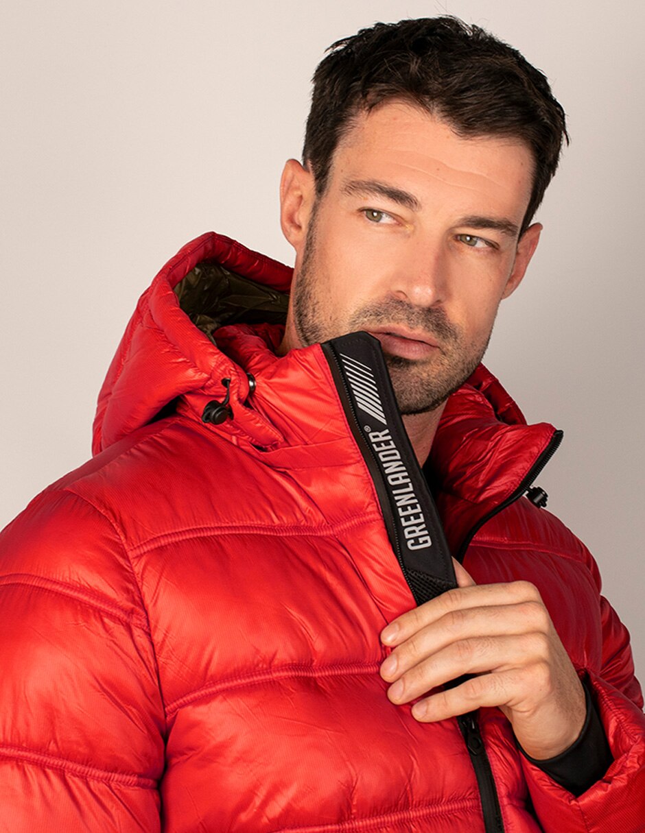 Chamarra acolchada capitonado para hombre 5