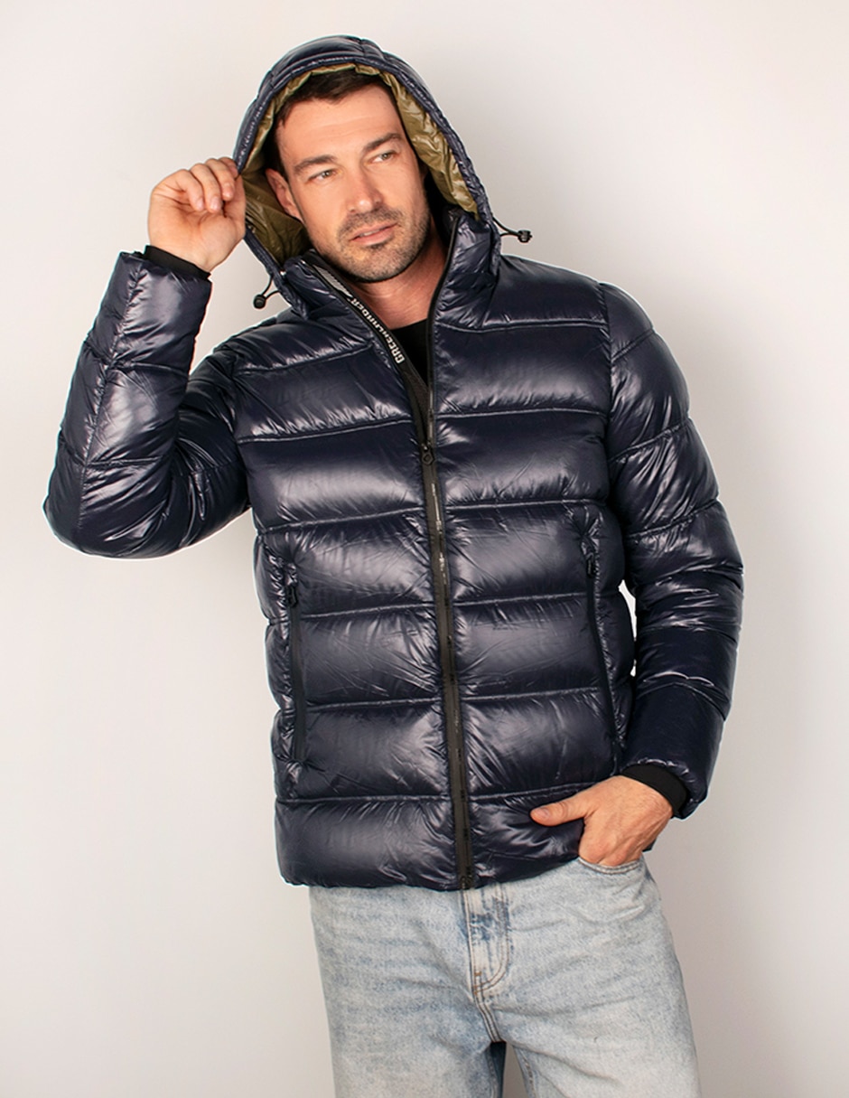 Chamarra acolchada Estilo reducido en talla capitonada para hombre 3