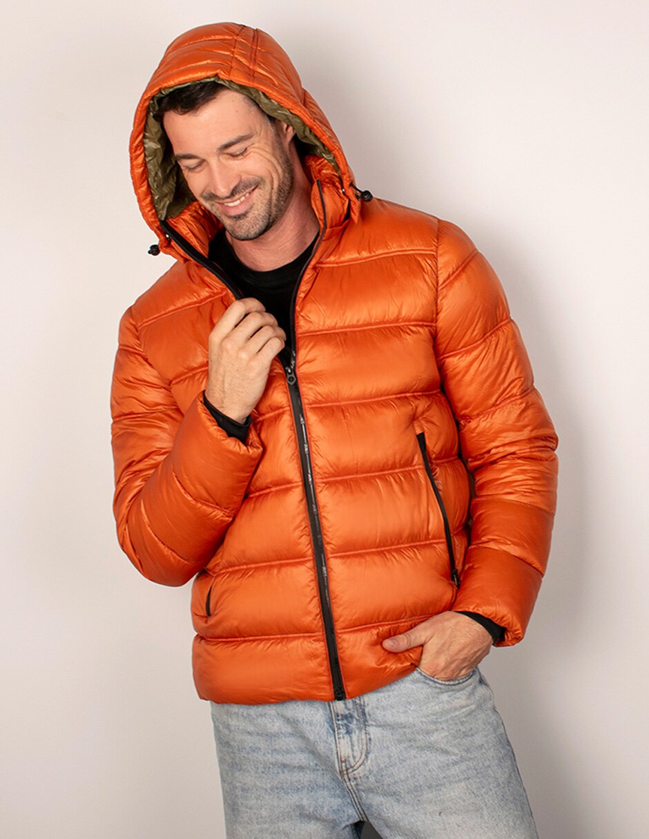 Chamarra acolchada greenlander capitonado para hombre