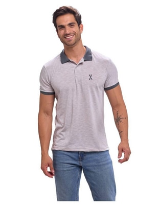 Playera tipo polo para hombre