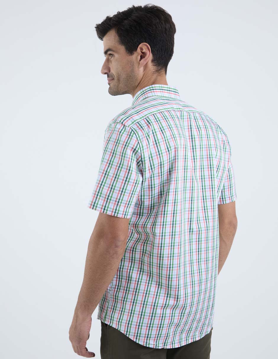 Camisa casual manga corta para hombre 3