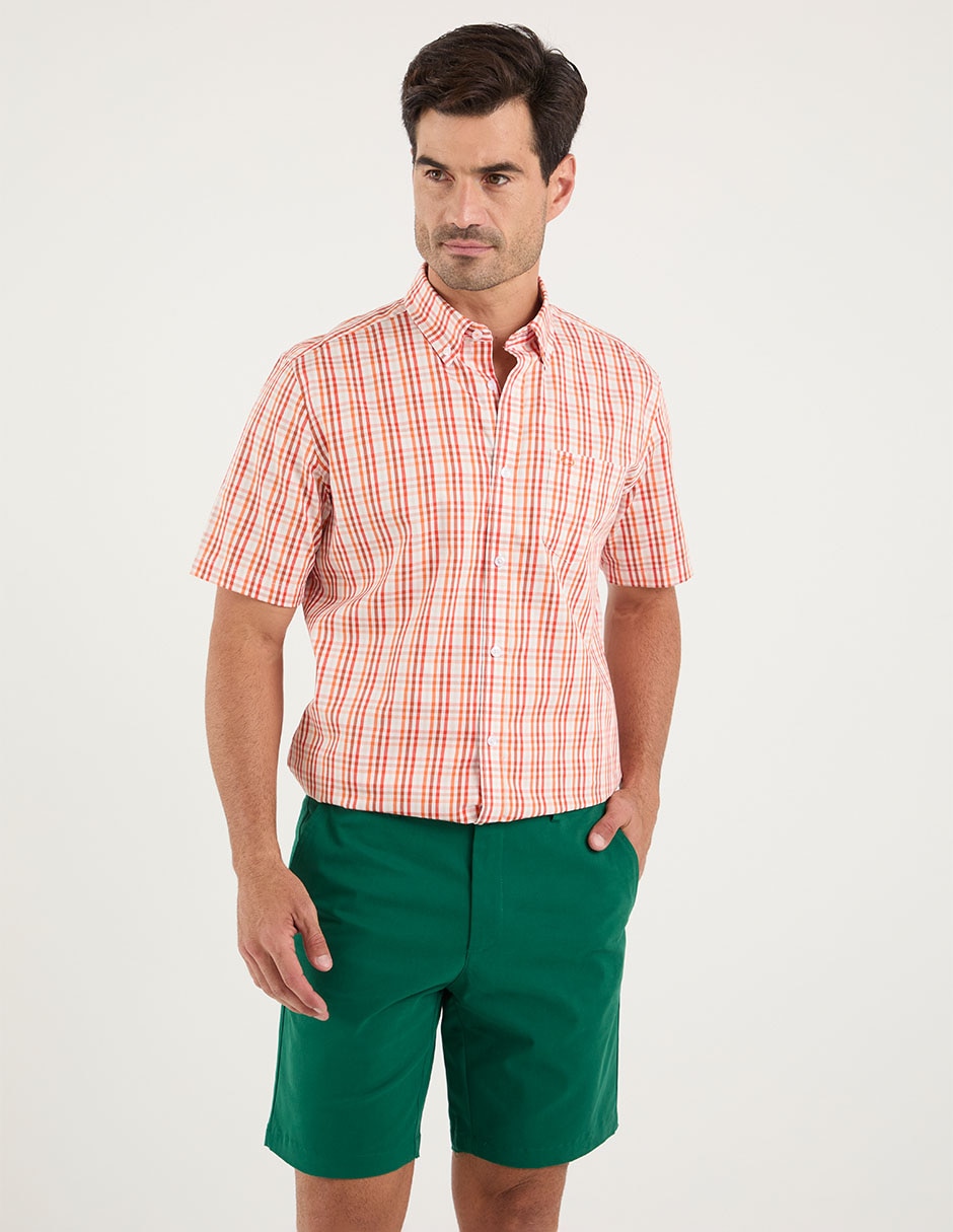 Bermuda de algodón para hombre