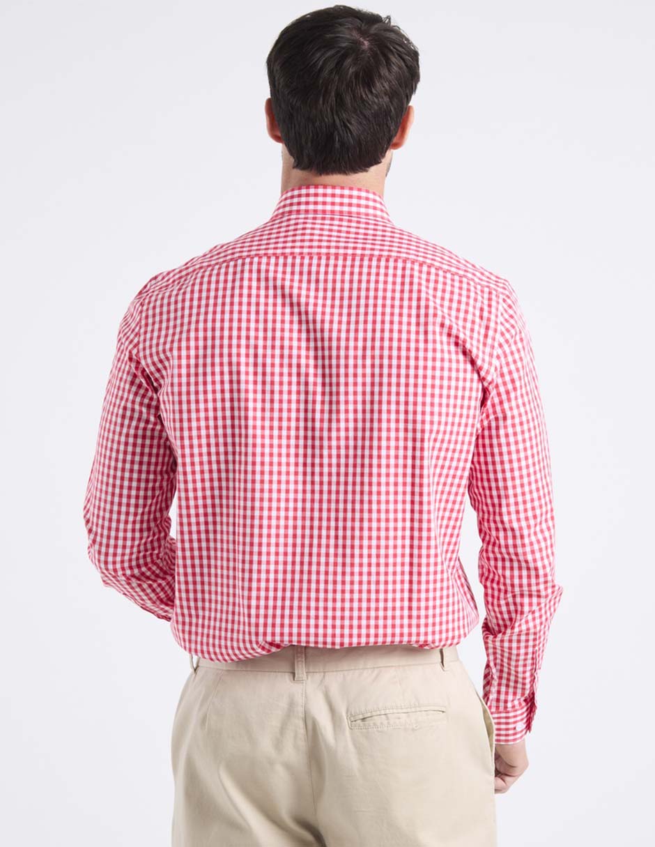 Camisa casual de algodón manga larga para hombre 3