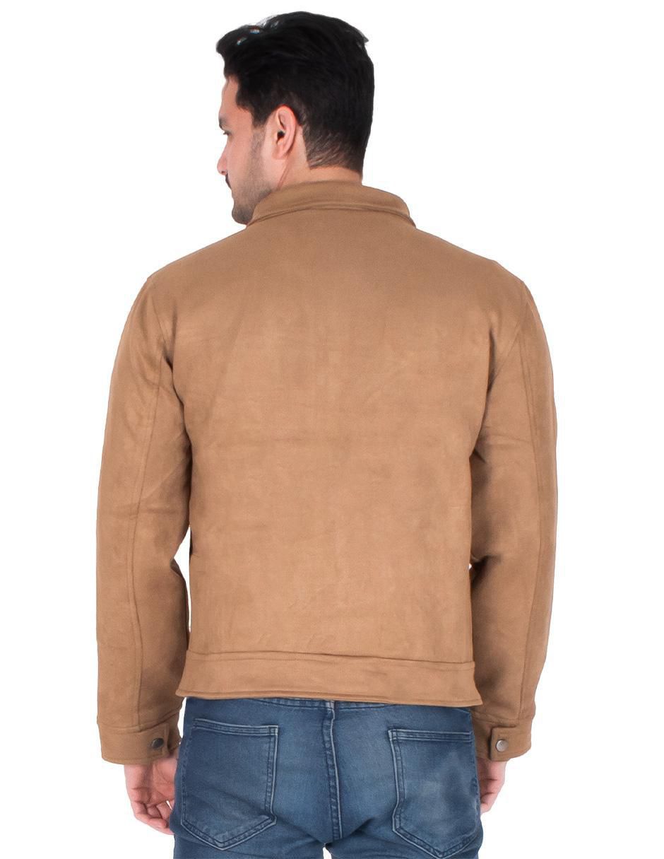 Chamarra casual impermeable con bolsillos para hombre 3