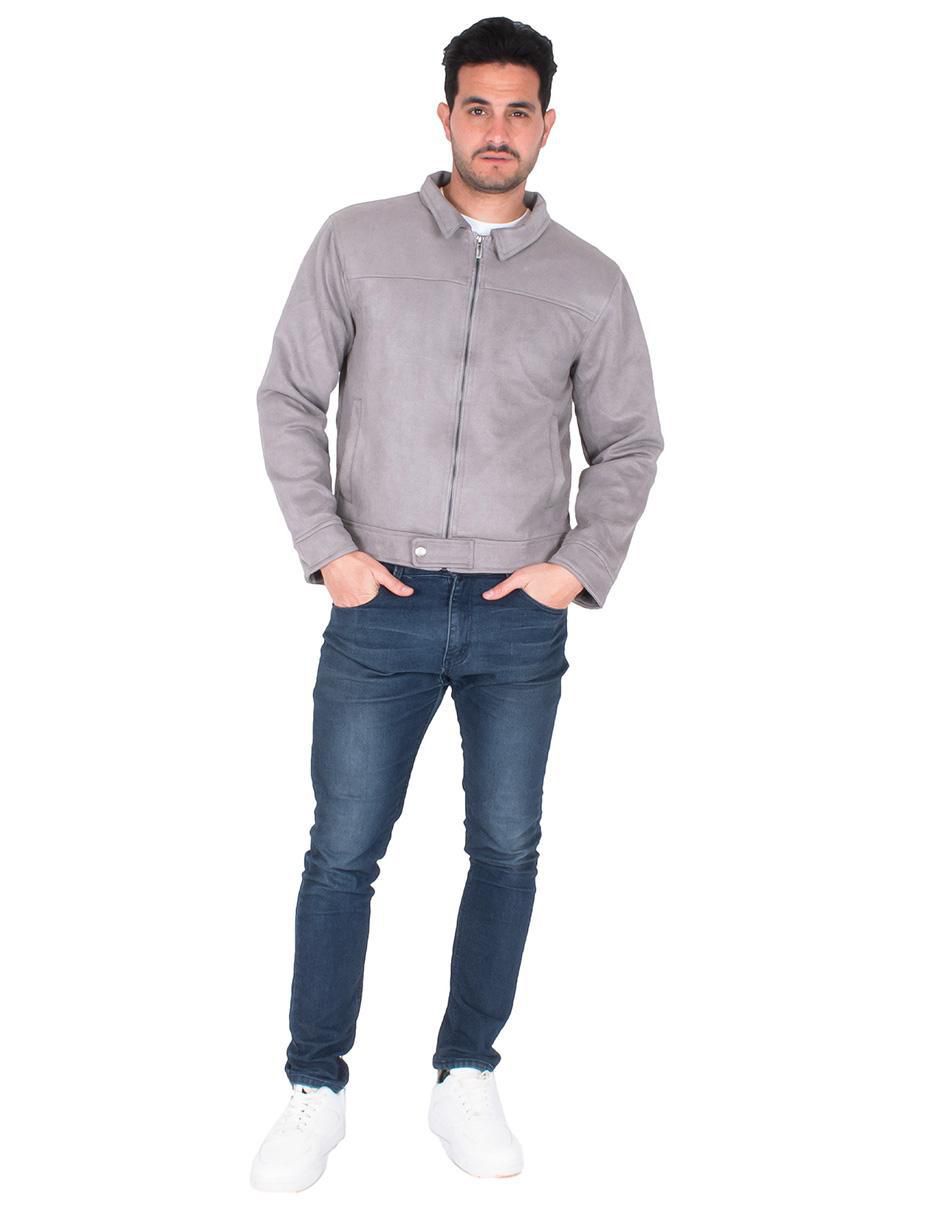 Chamarra casual Generra impermeable con bolsillos para hombre