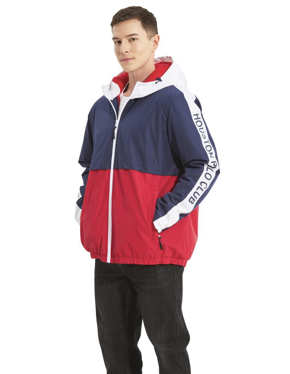 Chamarra casual con capucha para hombre Chamarra casual con capucha para hombre