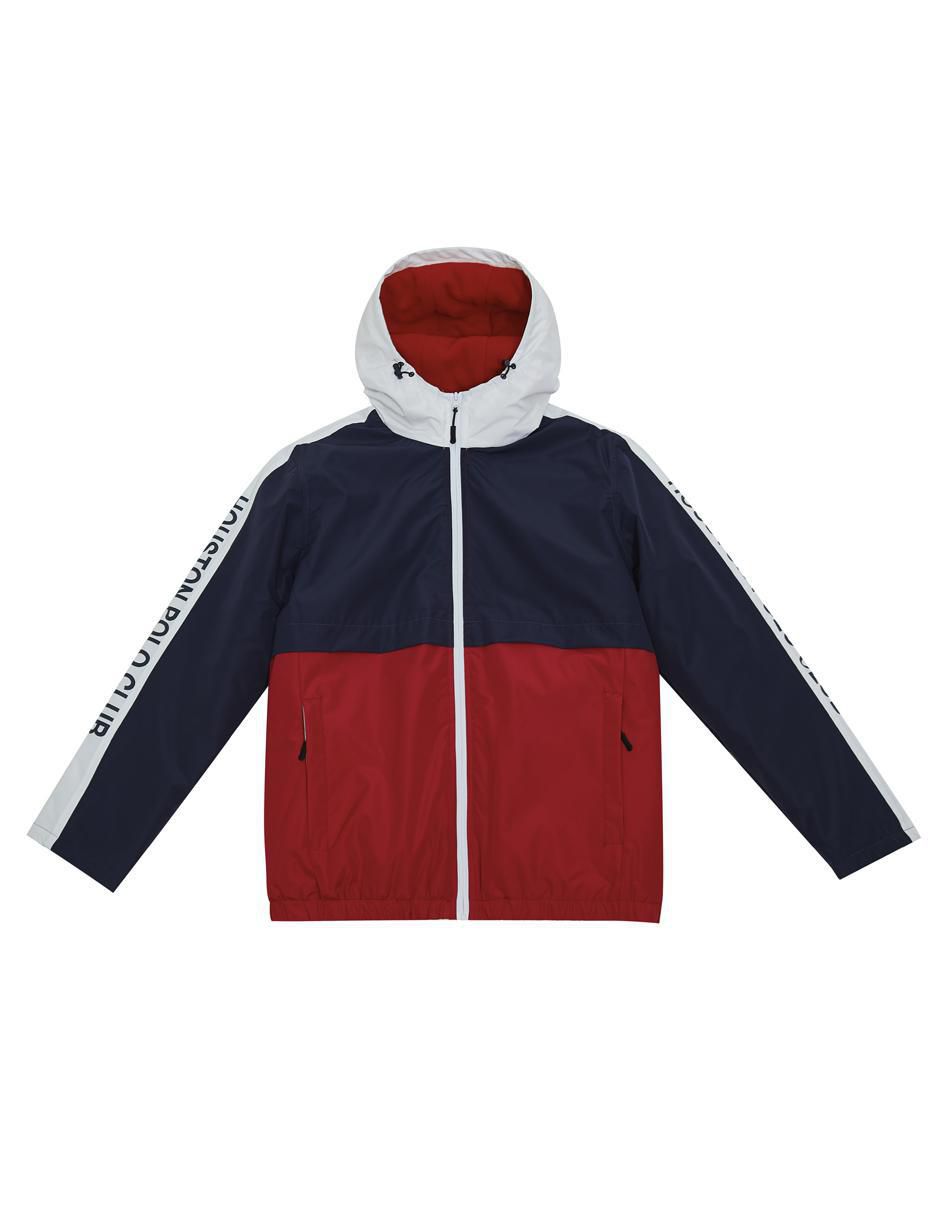 Chamarra casual con capucha para hombre 3