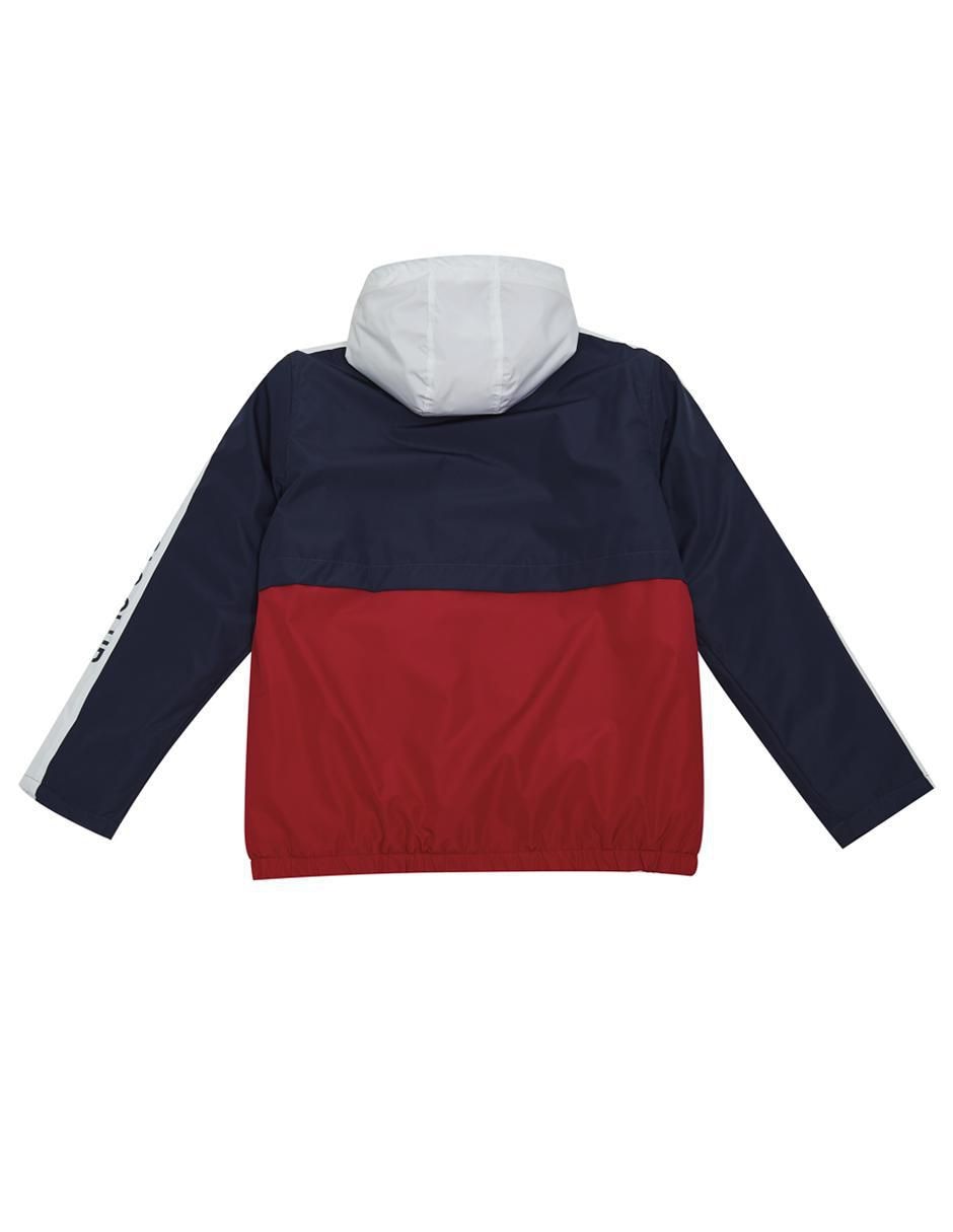 Chamarra casual con capucha para hombre 2