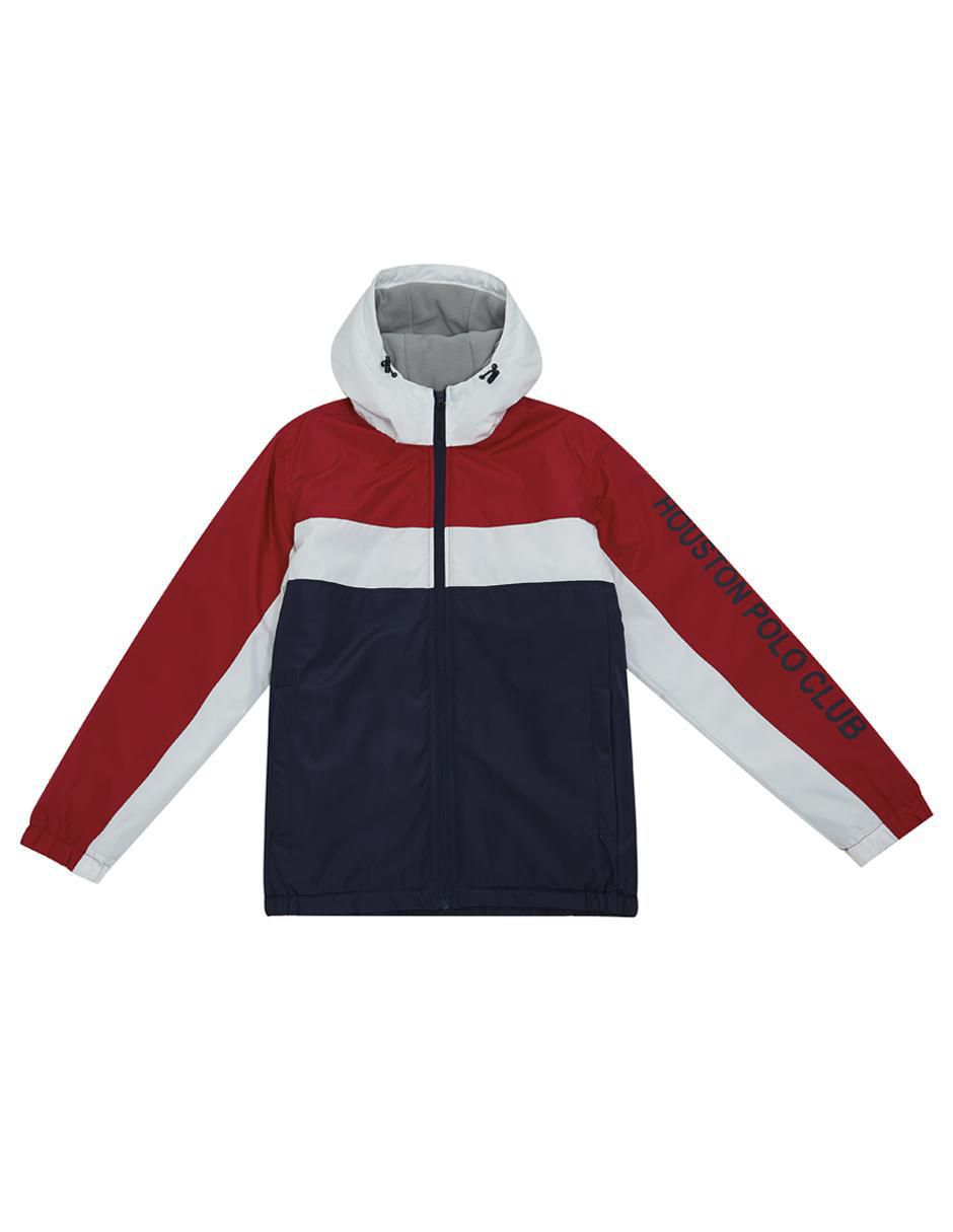 Chamarra casual con capucha para hombre 3