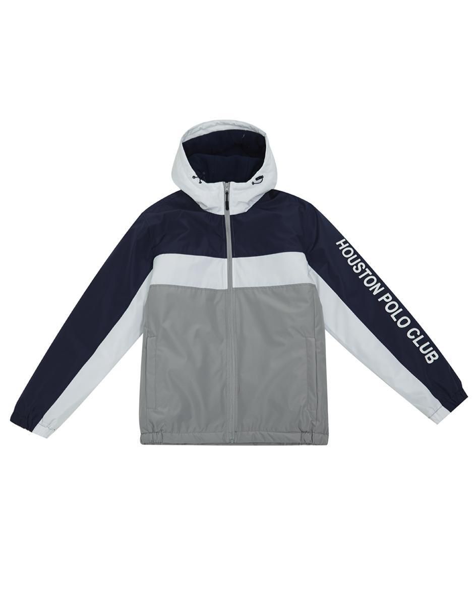Chamarra casual con capucha para hombre 3