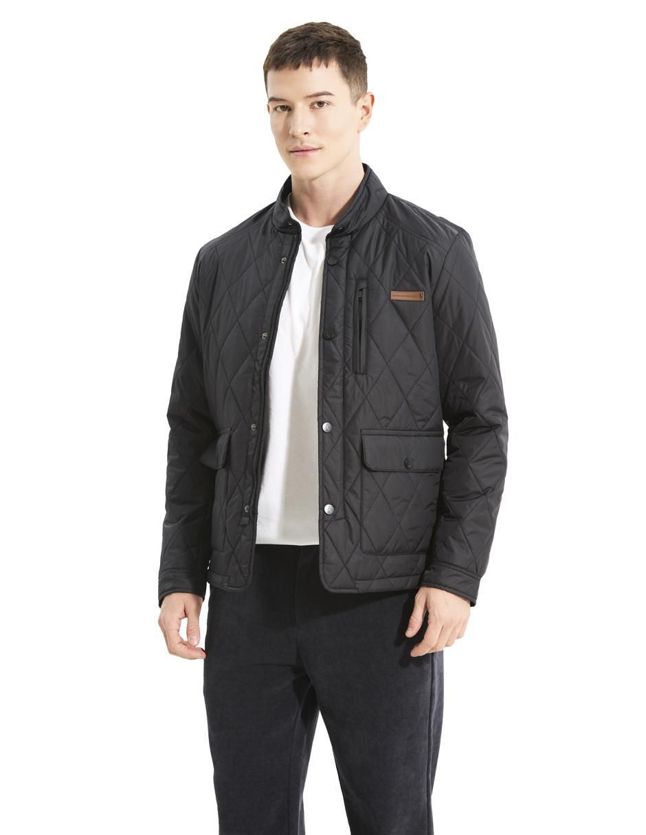 Chamarra casual capitonada para hombre Chamarra casual capitonada para hombre