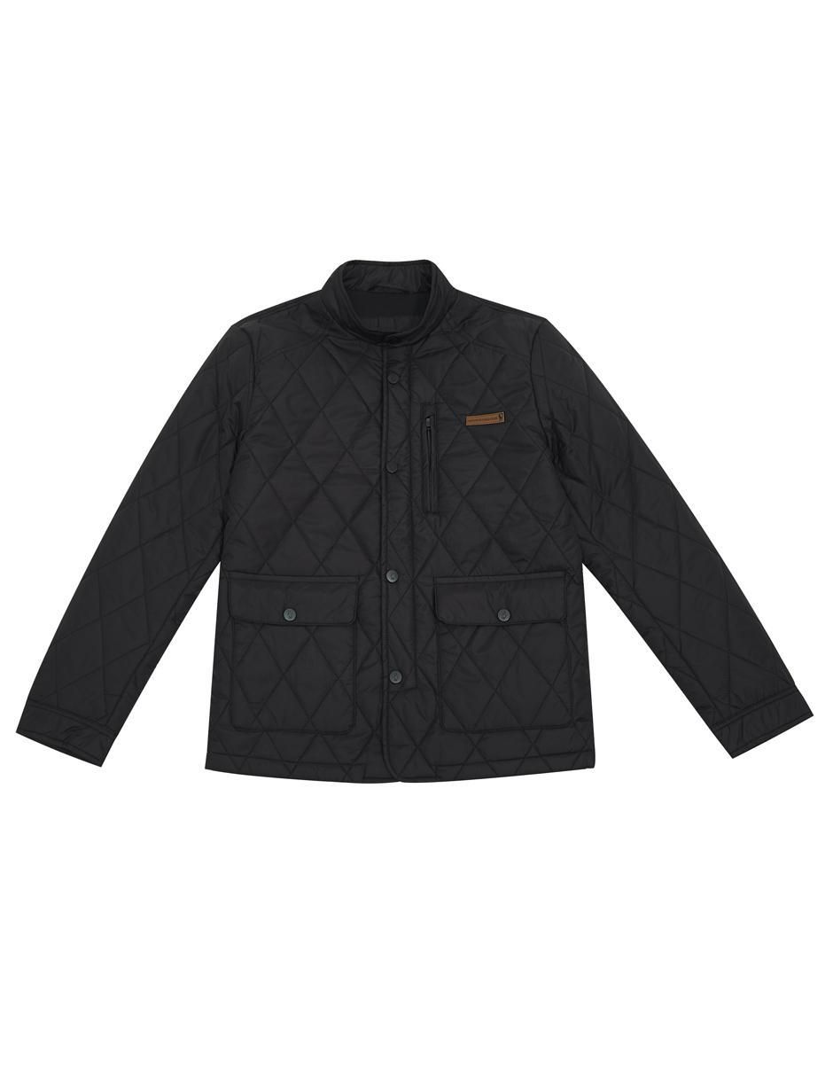 Chamarra casual capitonada para hombre 3