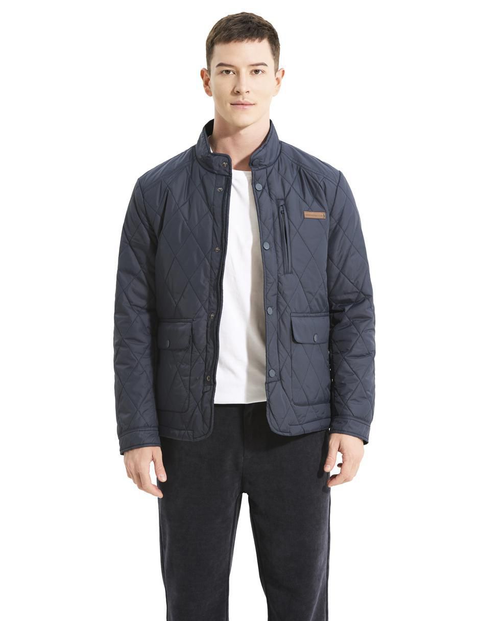 Chamarra casual capitonada para hombre Chamarra casual capitonada para hombre