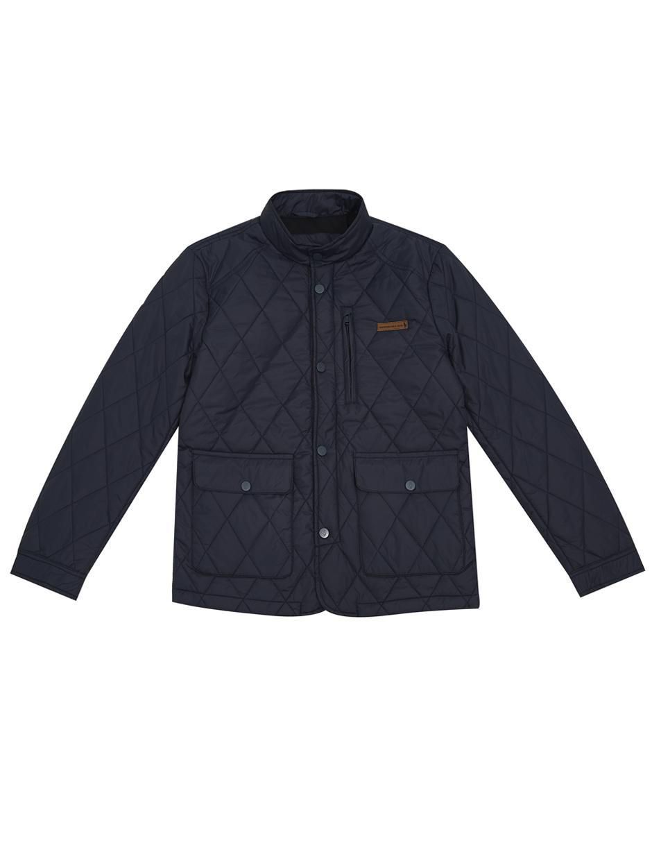 Chamarra casual capitonada para hombre 3