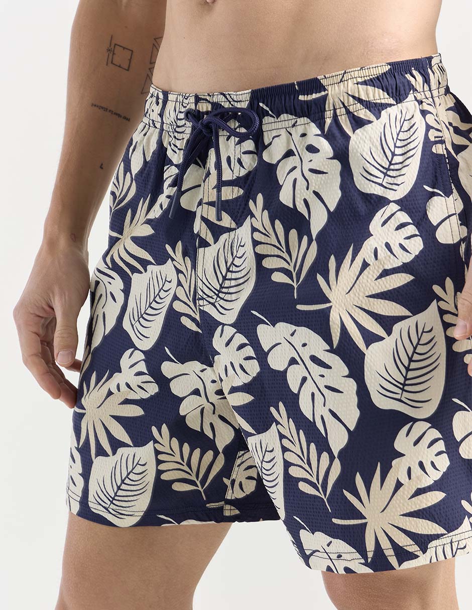 Traje de baño con bolsillos para hombre