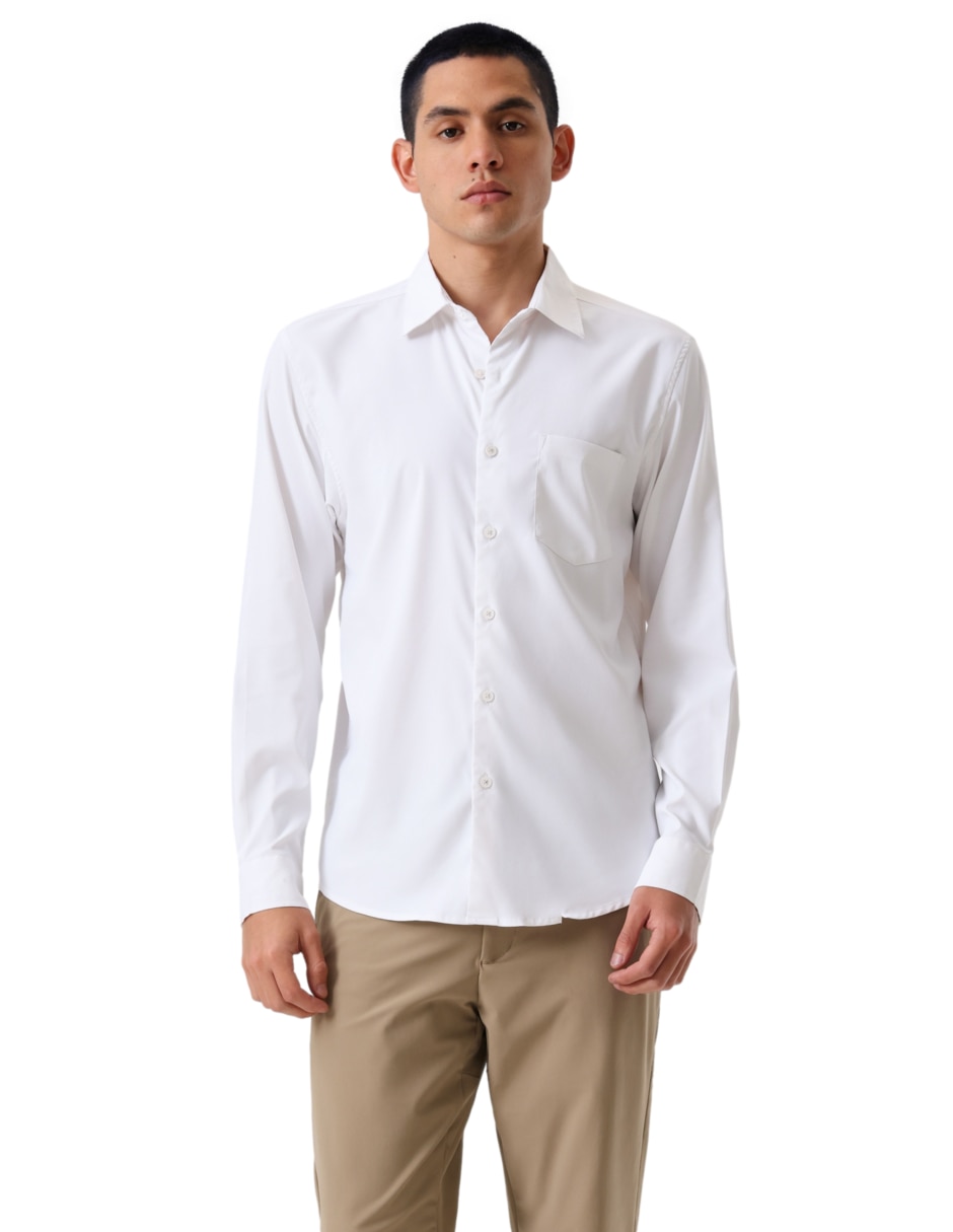 Camisa casual manga larga para hombre Camisa casual manga larga para hombre