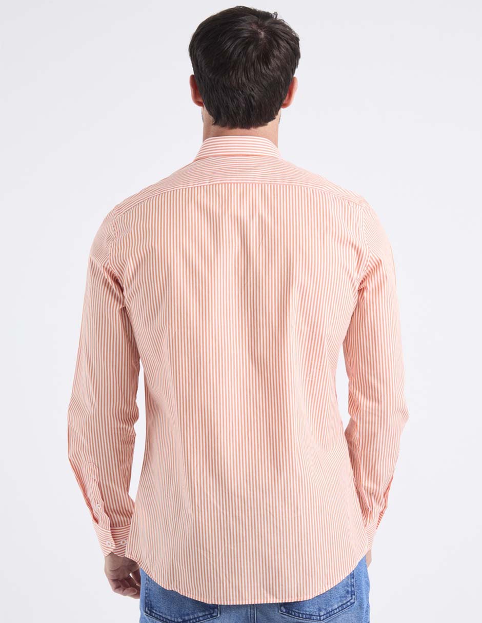 Camisa casual de algodón manga larga para hombre 3
