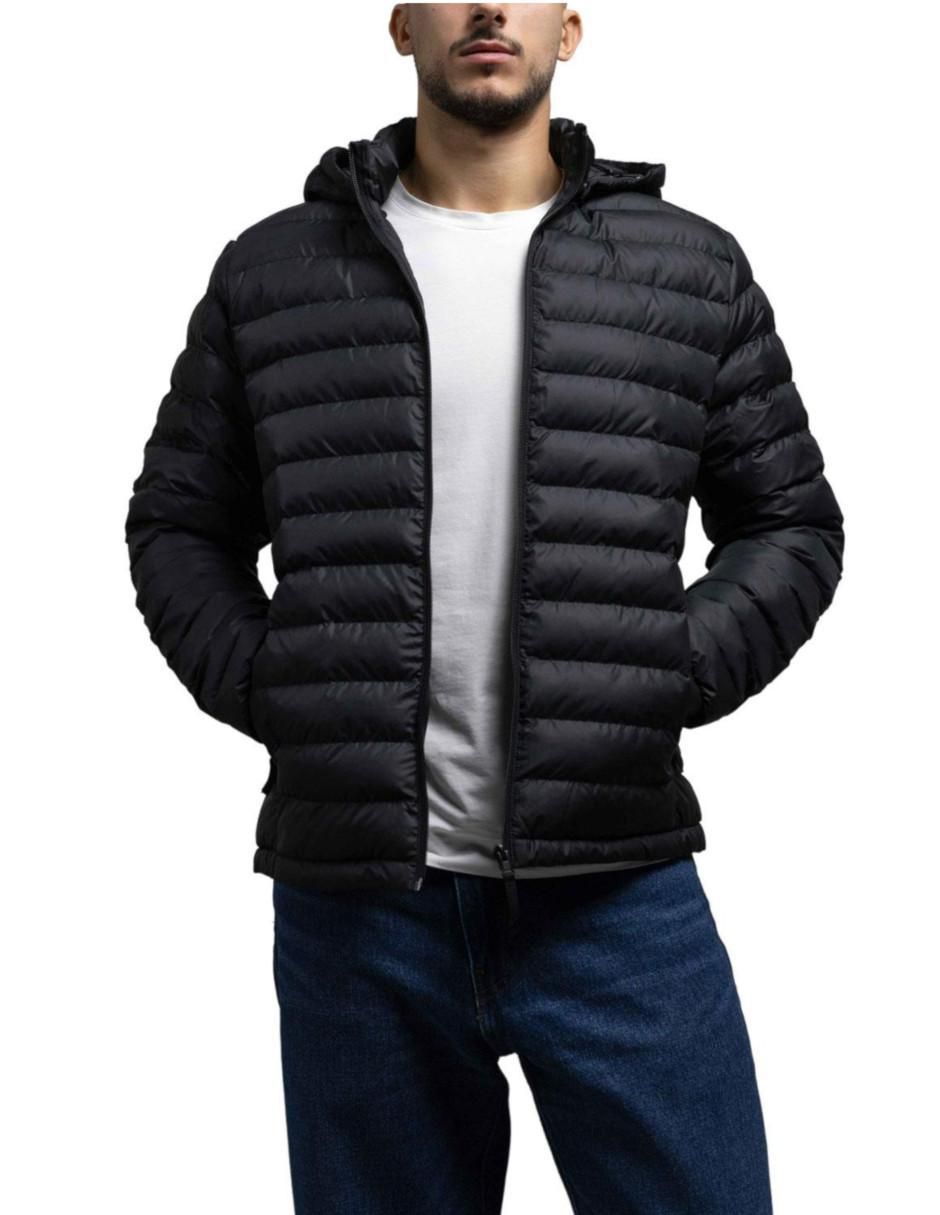 Chamarra casual capucha desmontable para hombre Chamarra casual capucha desmontable para hombre