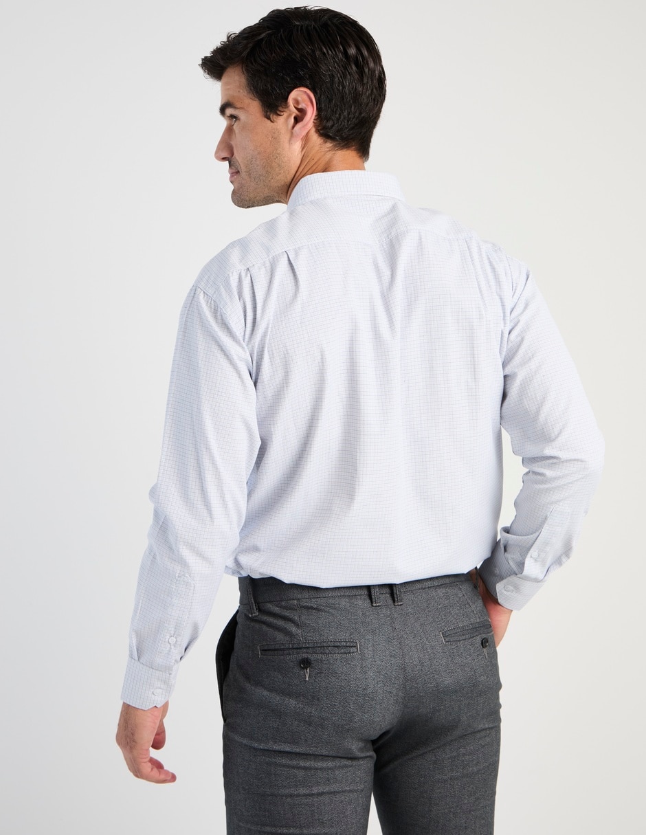 Camisa casual Cavalatti manga larga para hombre