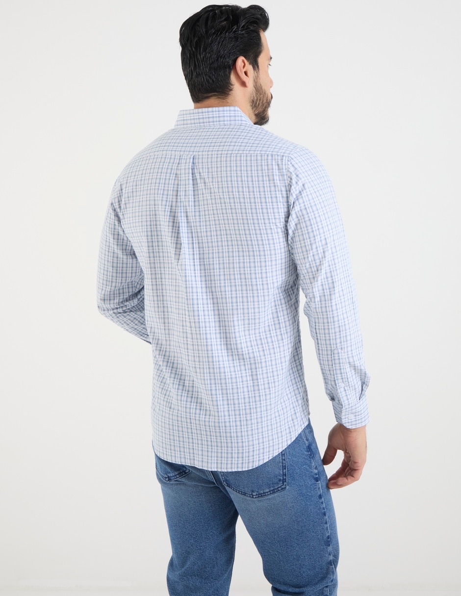 Camisa casual Regent Street manga larga para hombre