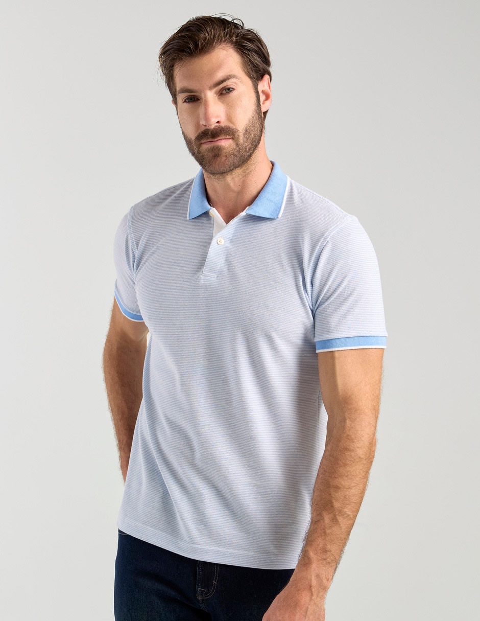 Playera tipo polo para hombre
