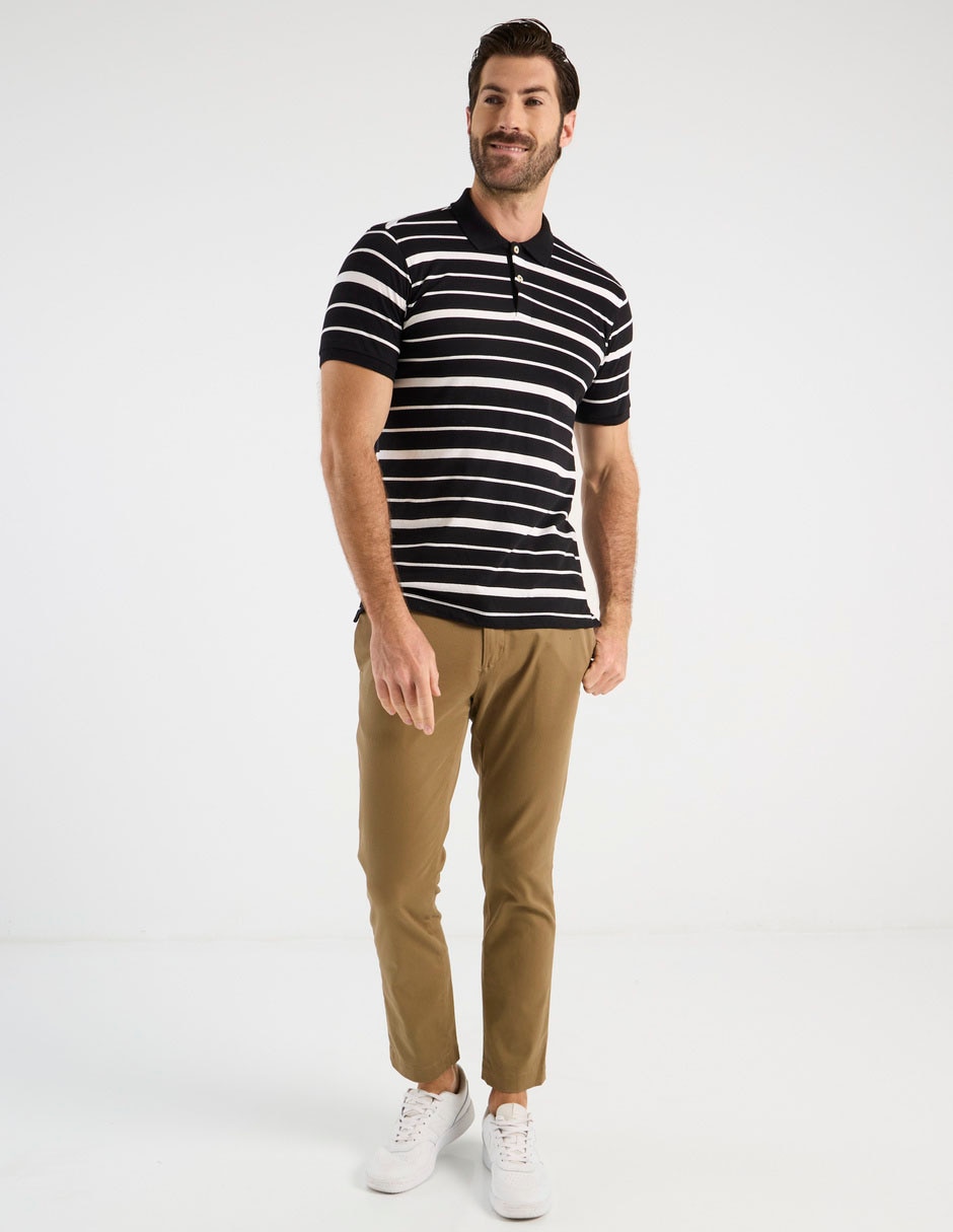 Playera tipo polo R Street para hombre