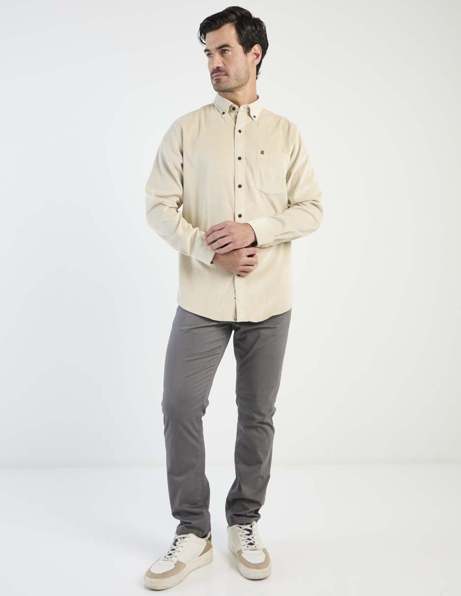 Pantalón casual chino straight Izod para hombre