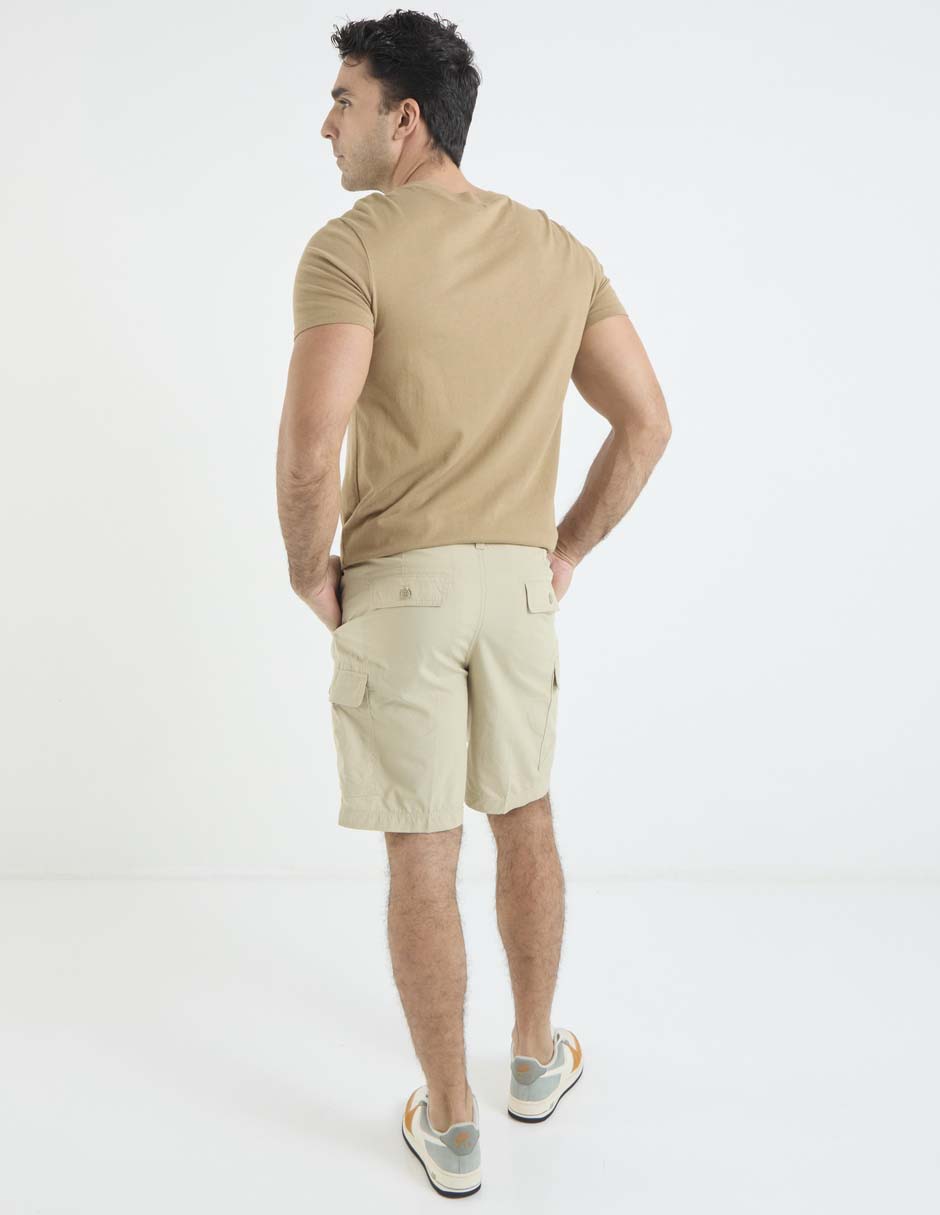 Bermuda de algodón para hombre