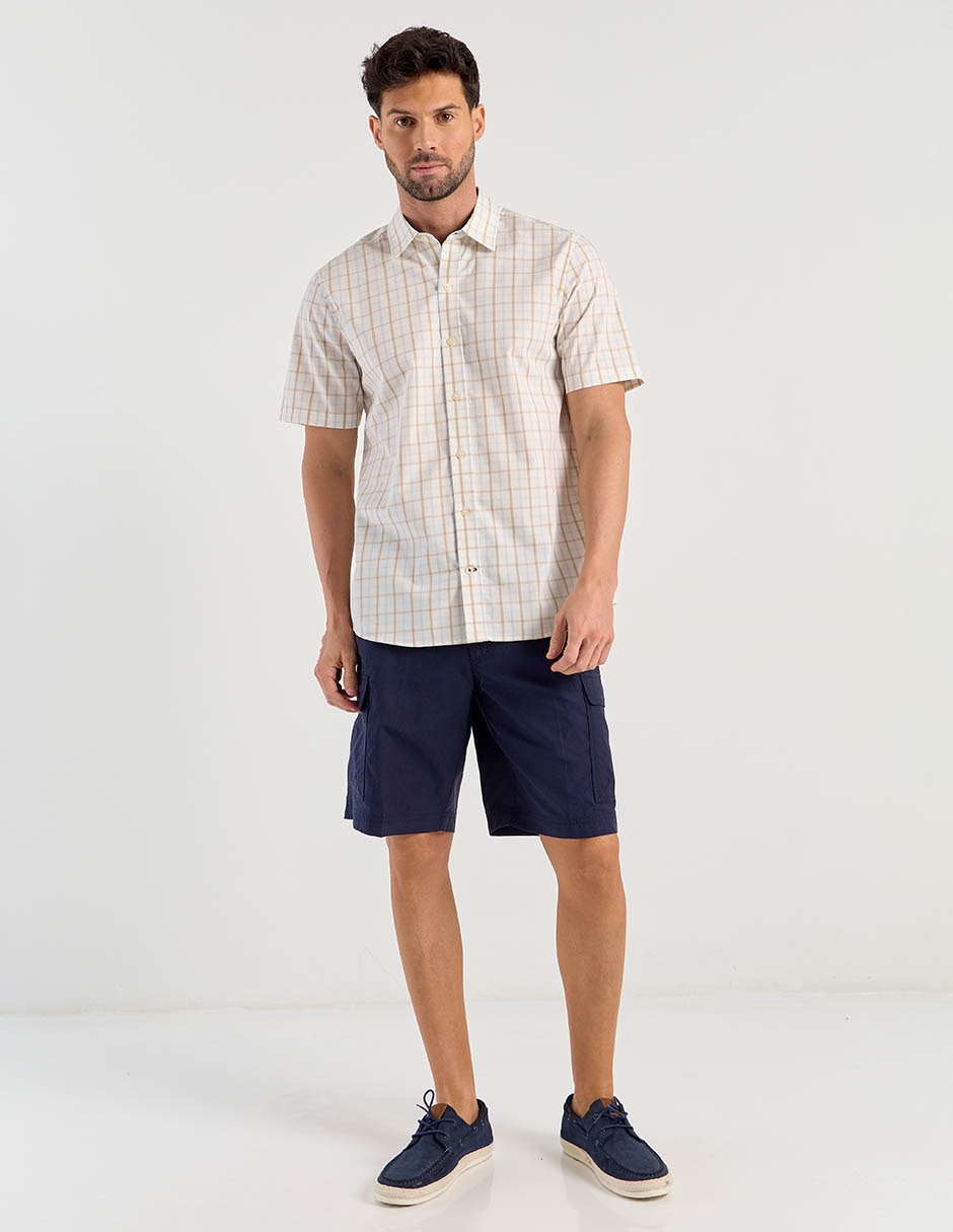 Bermuda de algodón para hombre