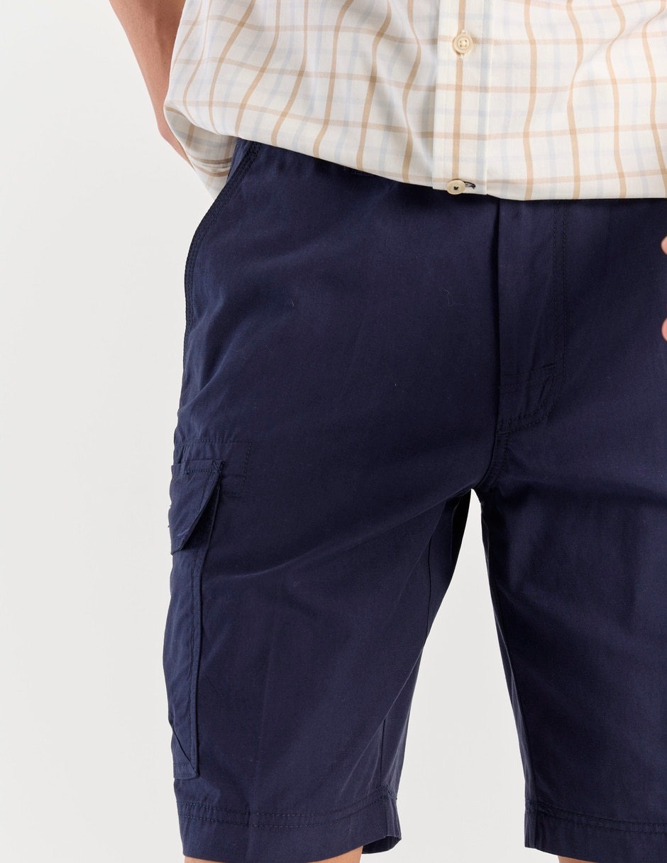 Bermuda de algodón para hombre
