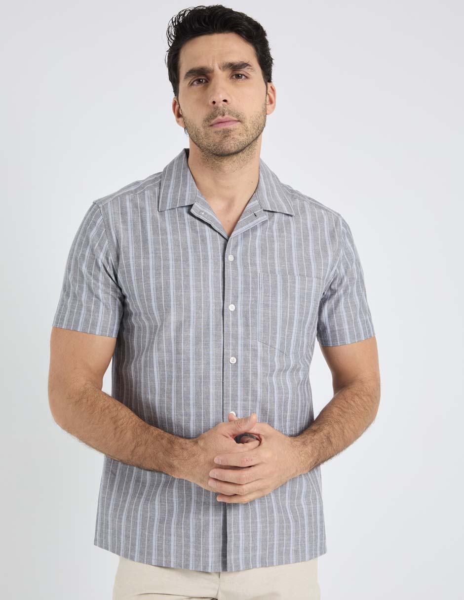 Camisa casual Regent Street manga corta para hombre