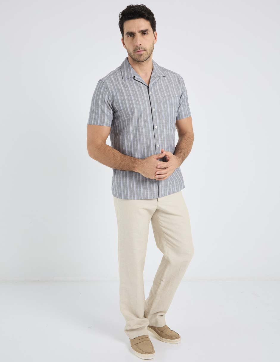 Camisa casual Regent Street manga corta para hombre 3