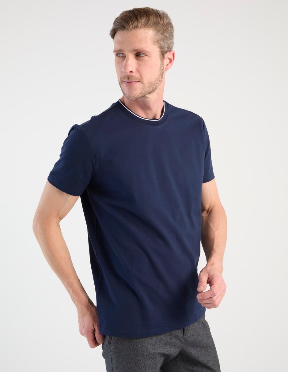 Playera cuello redondo para hombre