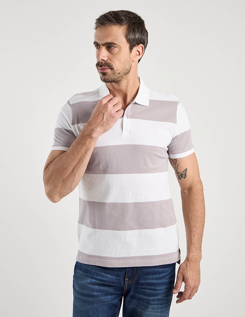Playera tipo polo Regent Street para hombre