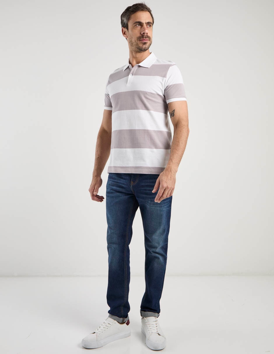 Playera tipo polo Regent Street para hombre