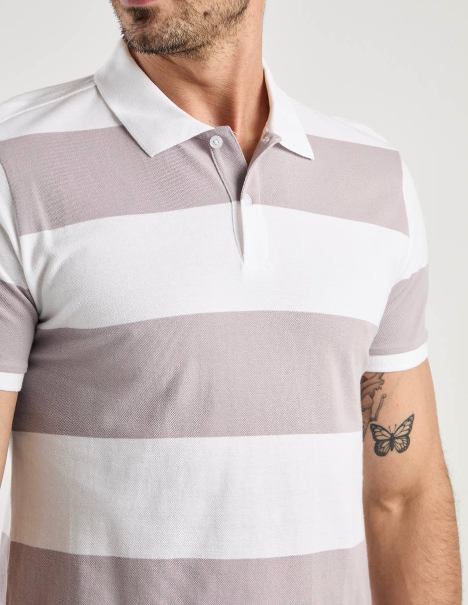 Playera tipo polo Regent Street para hombre