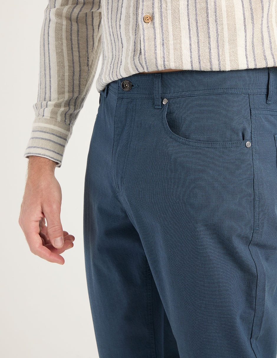Pantalón straight de algodón para hombre 3