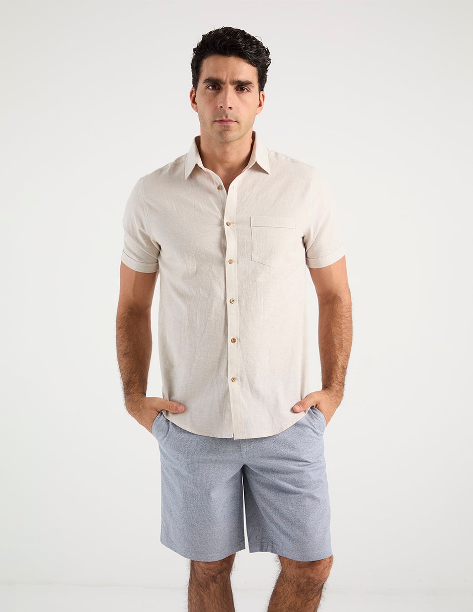Bermuda de algodón para hombre Bermuda de algodón para hombre