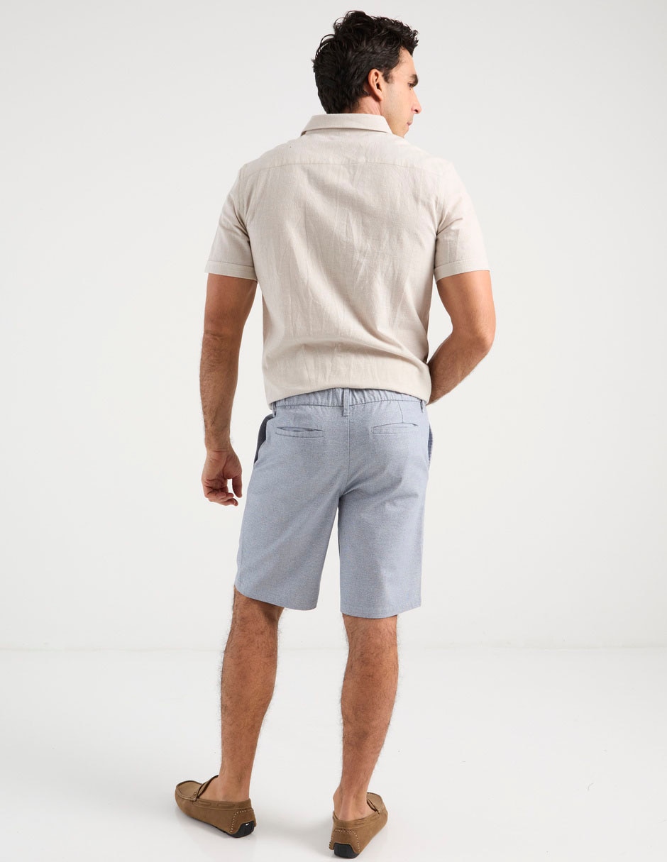 Bermuda de algodón para hombre
