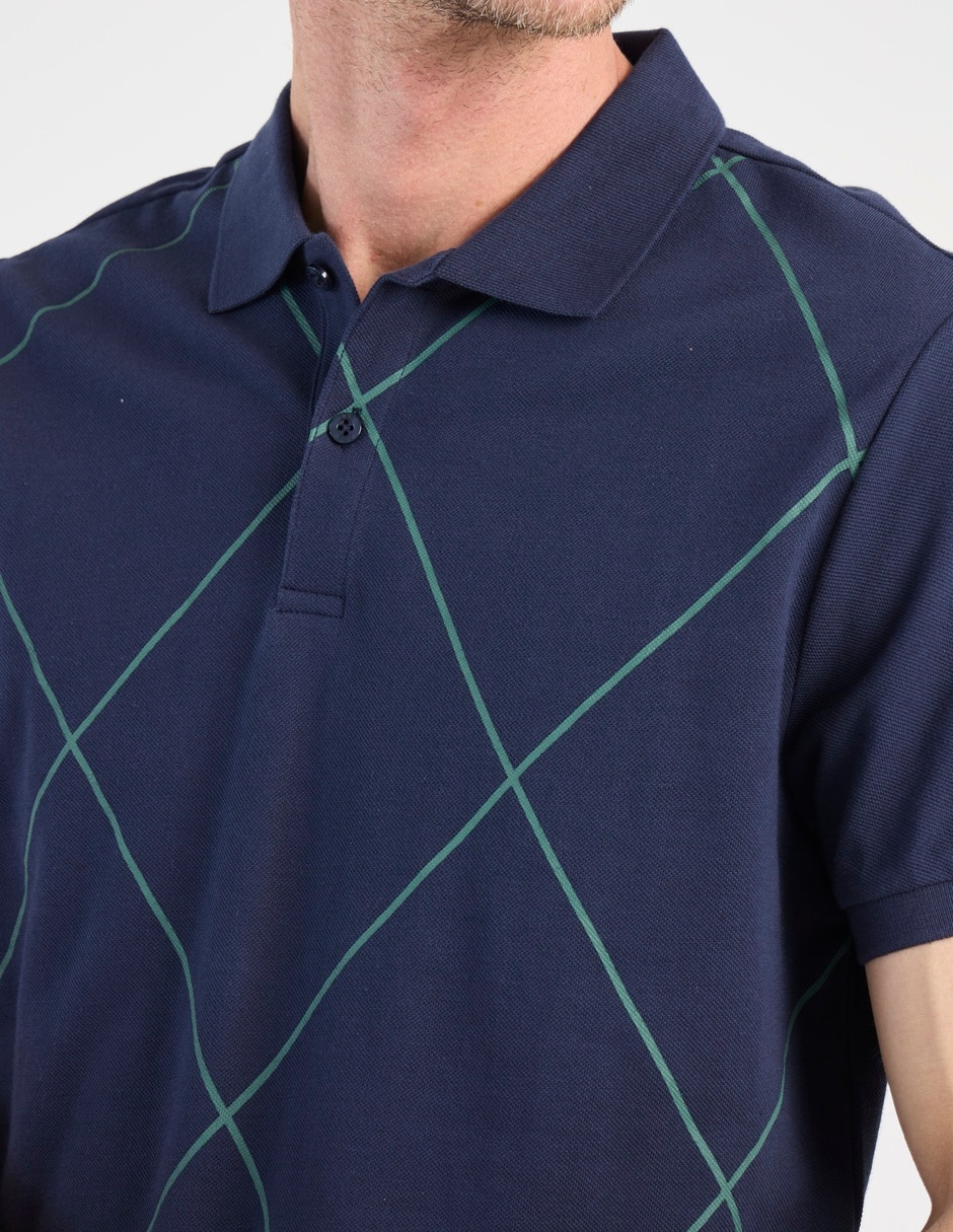 Playera tipo polo Jbe para hombre