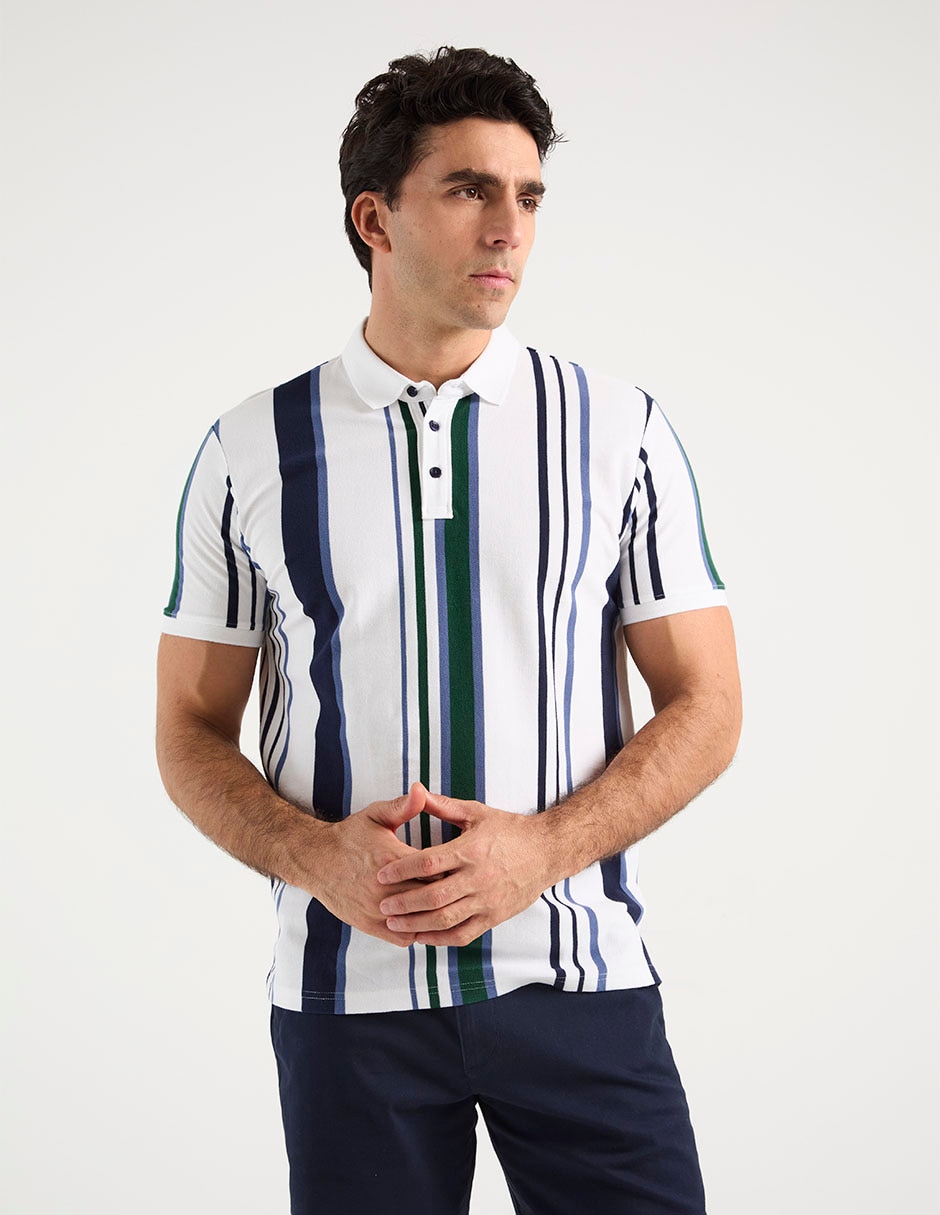 Playera tipo polo para hombre