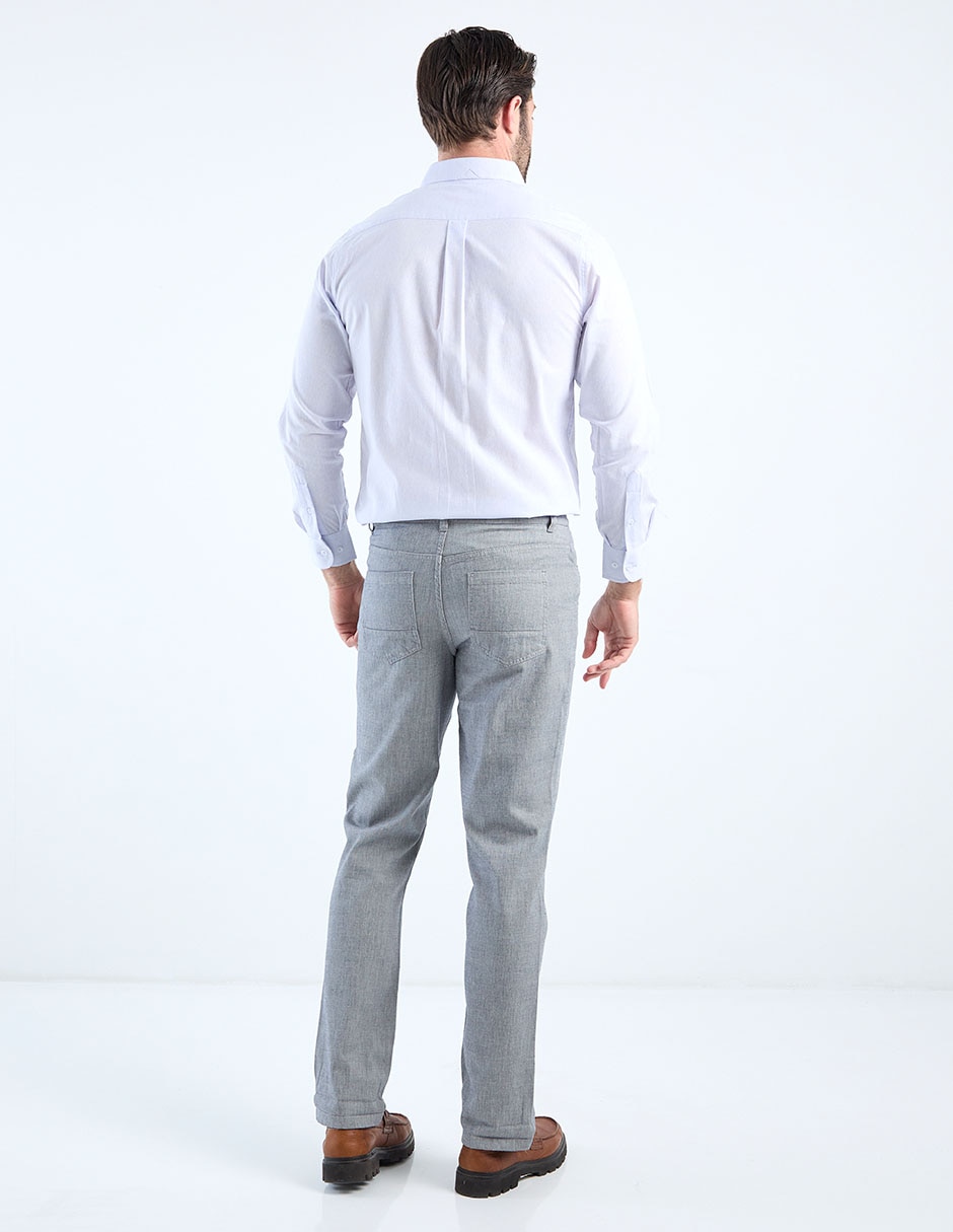 Pantalón slim de algodón para hombre 6