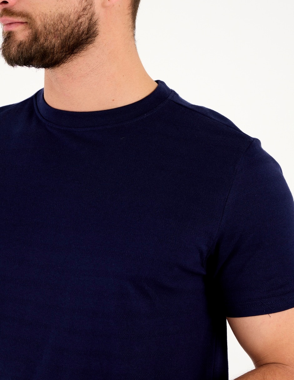 Playera cuello redondo para hombre
