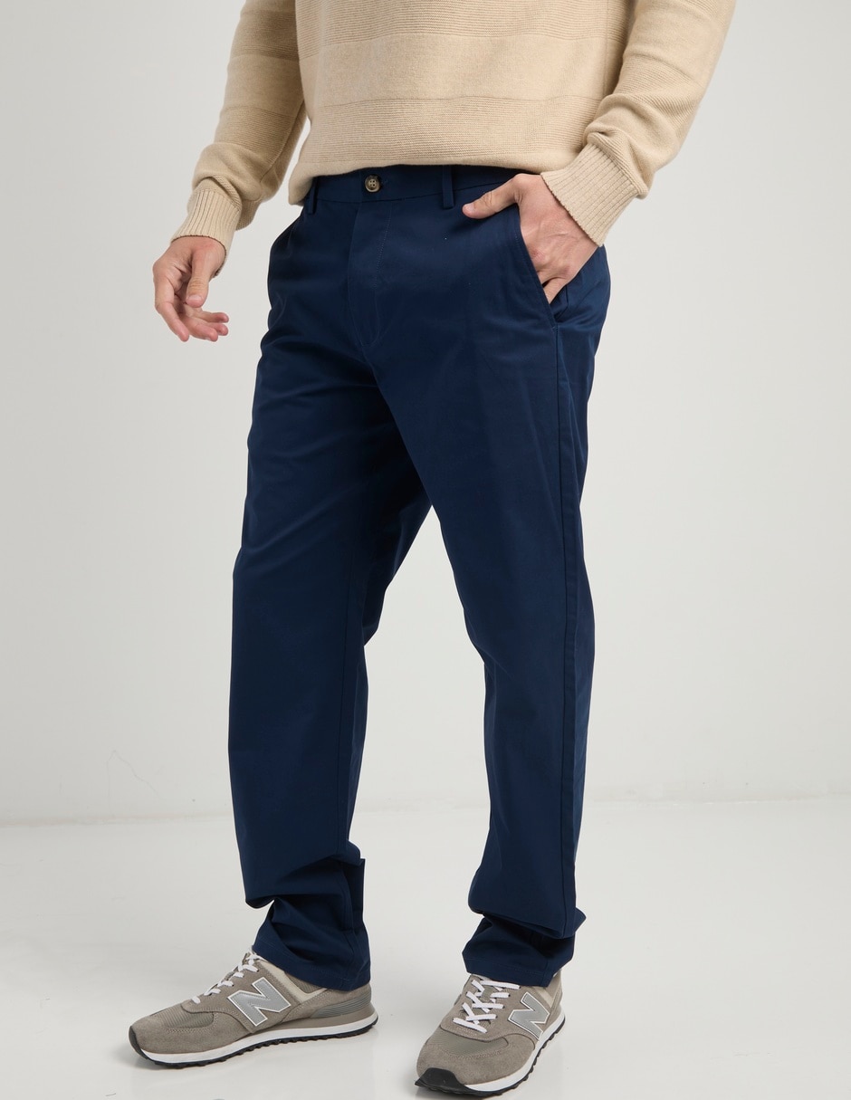Pantalón regular Regent Street de algodón para hombre 5