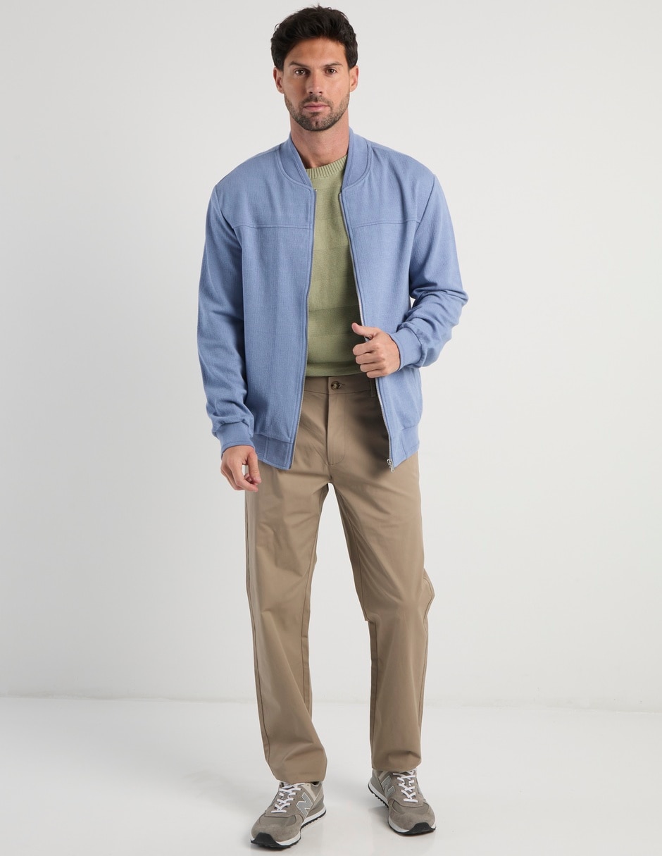 Pantalón regular de algodón para hombre 5