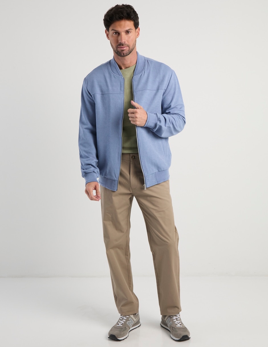 Pantalón regular de algodón para hombre 4